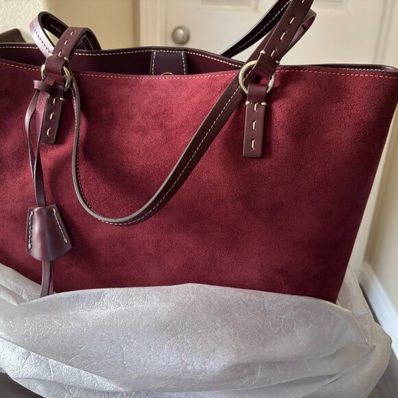 🍂🍁Perfect Fall Bag - Dooney and Bourke Alta Via Joelle in Bordeaux🍂🍁 - Picture 13 of 16